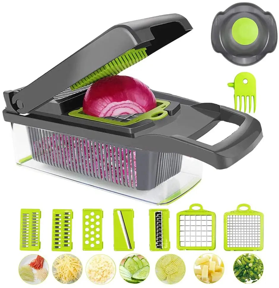 USA Hot Selling Useful Kitchen Tool Manual Vegetable Cutter Onion Chopper Vegetable Chopper