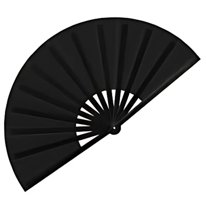 Custom Chinese Classic Traditional 13 Inch Loud Bamboo Clack Fan DIY Durable Foldable Hand Painted Promotional Fans Festival