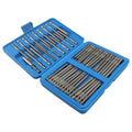Factory 50pcs Precision Magnetic Screwdriver Bit Set Hand Tools Torx Star Hex Spline Bit Set Extra Long 75mm Bit Sets