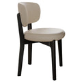 Modern Solid Wood Furniture Dining Room Restaurant Cafe Chairs Upholstered Fabric Dining Chair