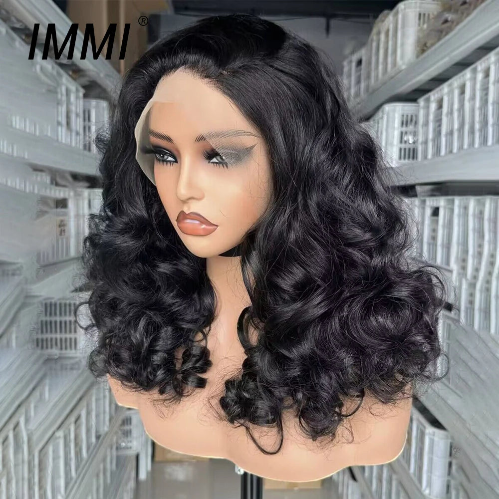 Mayqueen Human Hair Vendor HD Transparent 13x4 Glueless Lace Front Wigs for Black Women Vietnamese Raw Hair