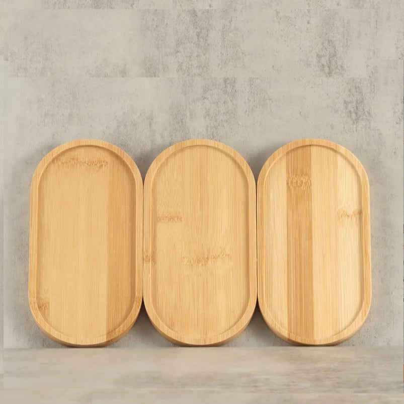 Small Bamboo Fruit Sushi Snacks Plate