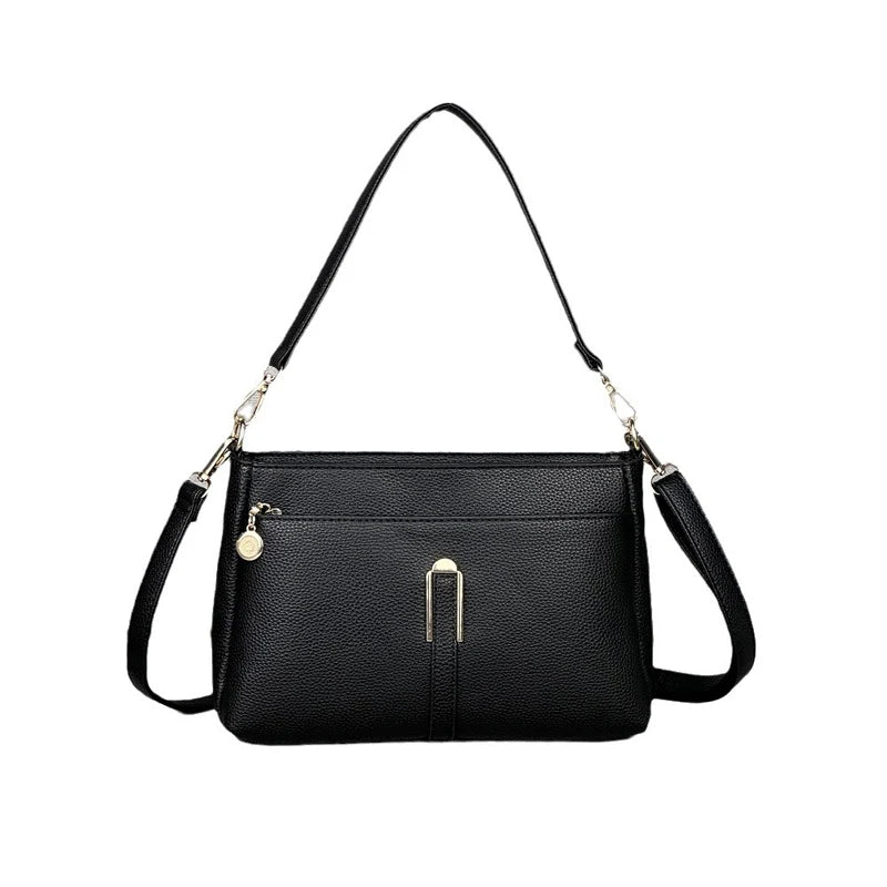 Designer Classic Ladies PU Leather Messenger Bag Wholesale Trend for Summer and Autumn Small Handbags Underarm Crossbody Bag