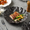 INS Matte Ceramic Dinner Plate Western Food Restaurant Sushi Steak Pasta Dessert Cake Serving Tray Platter Kitchen Dinnerware