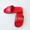 Mozambique Summer New Indoor and Outdoor Beach Flip Flop Trend Fashion Men PVC Comfortable Soft Bottom Slide Red PVC slippers