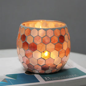 Hot Sale Colorful Luxury Candle Glass Holders for Decoration Candler Cups Holder Packaging
