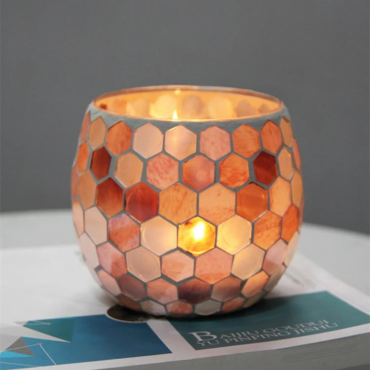 Hot Sale Colorful Luxury Candle Glass Holders for Decoration Candler Cups Holder Packaging