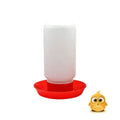 Farm Animal Drinker Chicken Feeder and Waterer 1L Pigeon Bird Quail Chick Water Cup Bowl Plastic Chicken Drinkers