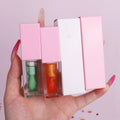 Natural Nourishing Honey Lip Balm Oil for Female Private Label Vegan Color Changing Plumping Tinted Lip Oil Gloss Tube