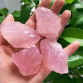 Wholesale Natural Crystal Rose Quartz Rough Healing Stone Raw Rose Quartz-XCG