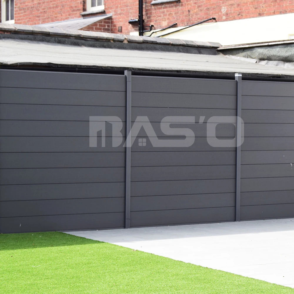 Outdoor Decorative Composite Privacy Modern Wpc Fencing Board