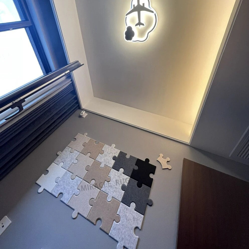 3D Carpet Living Room Tufting Alfombras Geometric Tapis Modern Teppich Shaggy Rug Floor Mats