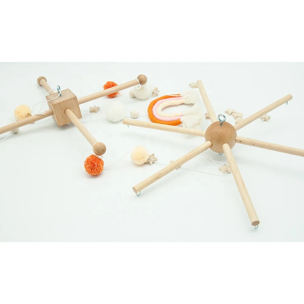 Wooden Mobile Frame for Home Decoration