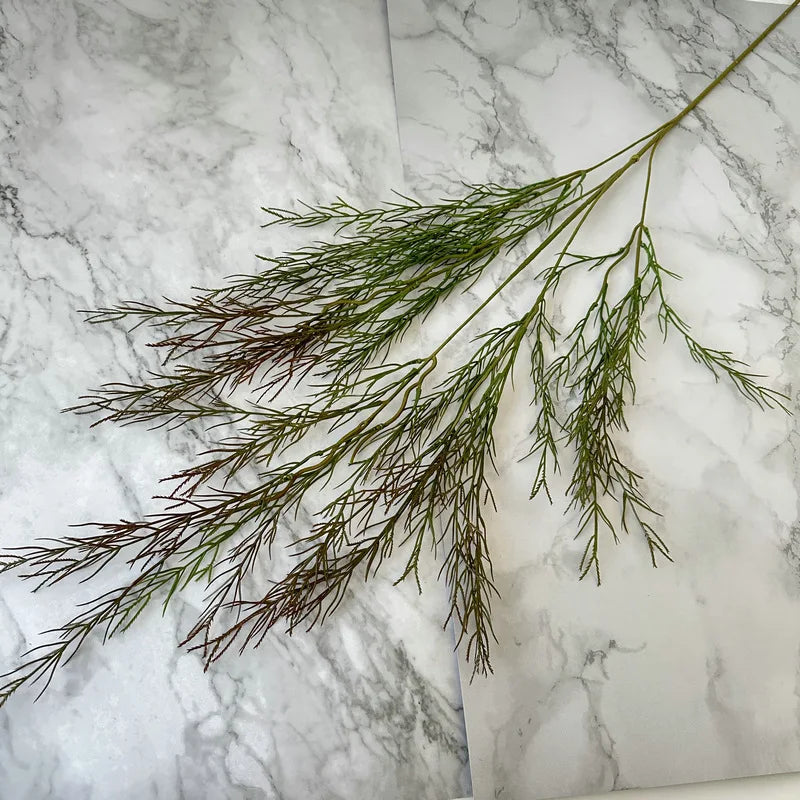 ID4007 Hot Selling Artificial Green Plants Long Willow Buds Wall Hanging Wedding Decoration