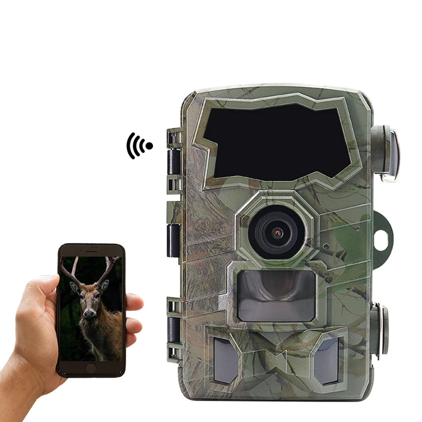 Wifi App Remote Control 32MP 0.2s Trigger Time IP66 Waterproof 4K Trail Hunting Camera Wifi
