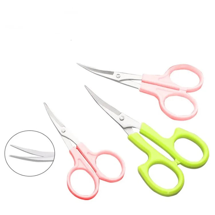 Wholesale Sewing Scissors 3.5" 4.5" 5.5'' Cross-stitch Yarn Craft Tailor Shears Curved Blade Scissors Bend Embroidery Scissors
