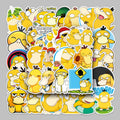 50PCS Pretty Cute Dancing Psyduck Vinyl Sticker for Kids Bottle Skateboard Notebook