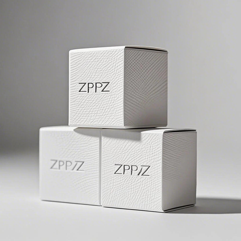 Custom Luxury Minimalist Eco-Friendly Corrugated Board Gift Box White Square Embossed Logo Recyclable Packaging for Cosmetics