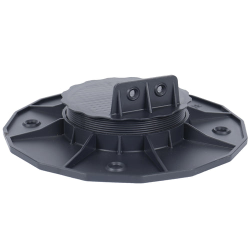 0.71"-1.2" Low Height Adjustable Raised Floor Pedestals PP WPC Decking Support XF-T201B-2 18-32 mm