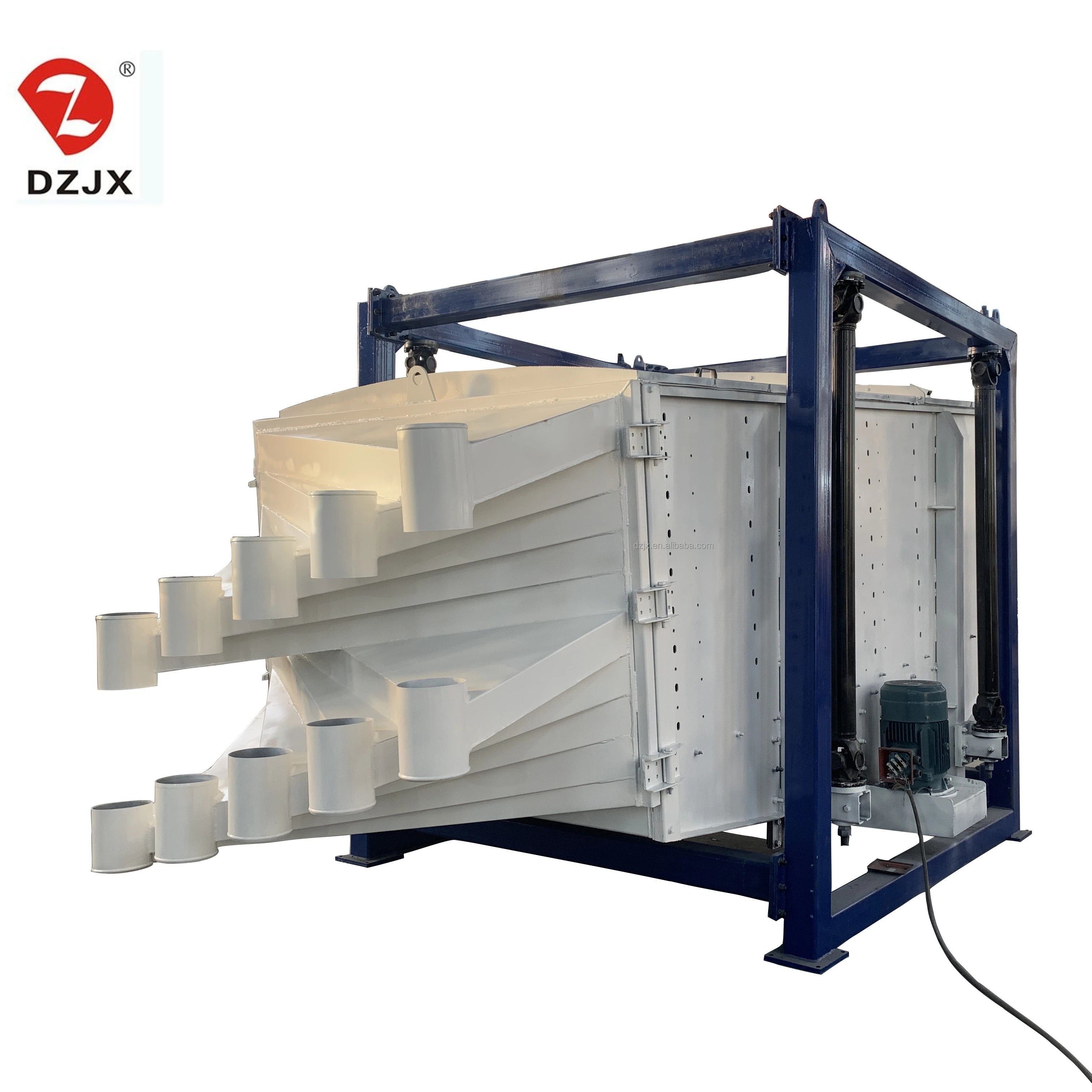 DZJX Quartz Sand Rectangle Gyratory Sifter with Standard Sieves/square Swing Screen Vibratory