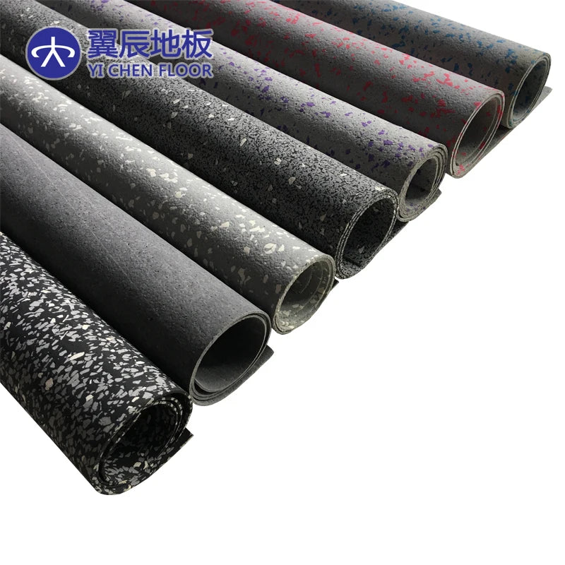 Doggy Daycare Anti-Slip Plain Indoor Rubber Decking for Gym