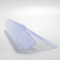 Supermarket Shelf Edge Price Label Holder PVC Plastic Extrusion Profile Plastic Strip Price Display Label Holder of Supermarket