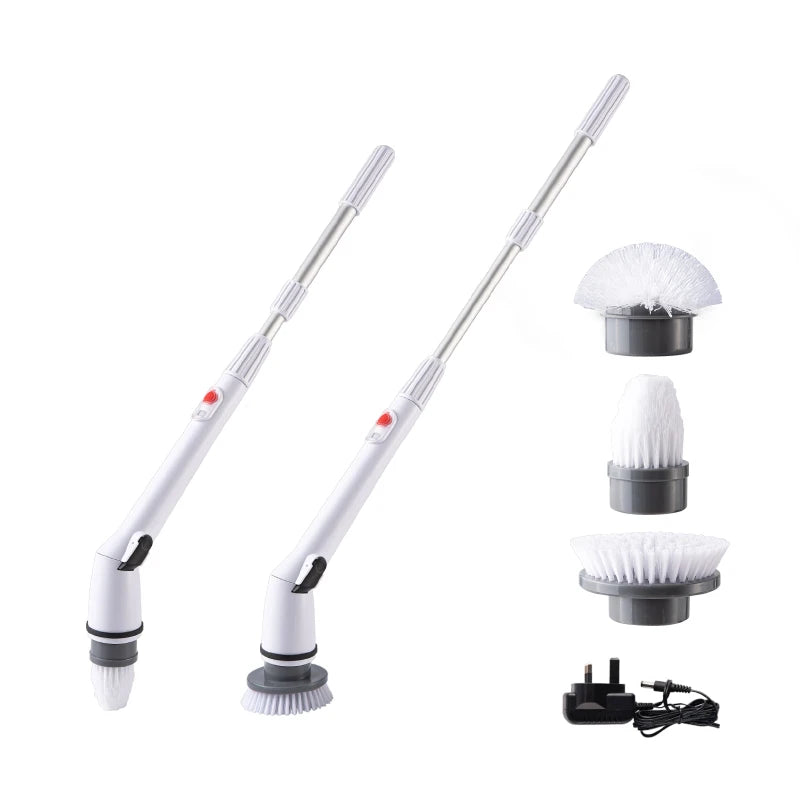 CE ROHS Certificate Cordless Home Cleaning Magic Brush Electric Spin Power Brush Floor Scrubber for Toilet Window Bathroom Clean