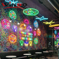 Winbo Free Design Home Party bar Decoration Astronaut Acrylic Neon Light Lamp Anime Led Neon Sign Custom