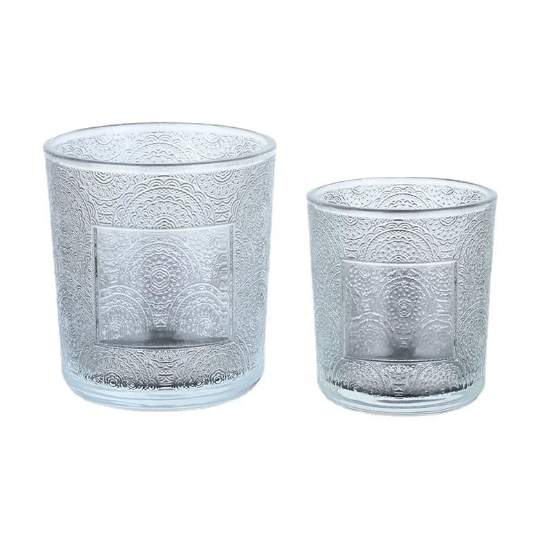 Large Mouth Windproof Home Aromatherapy DIY Craft Container Multi-Size Home Fragrance Candle Holder Cups