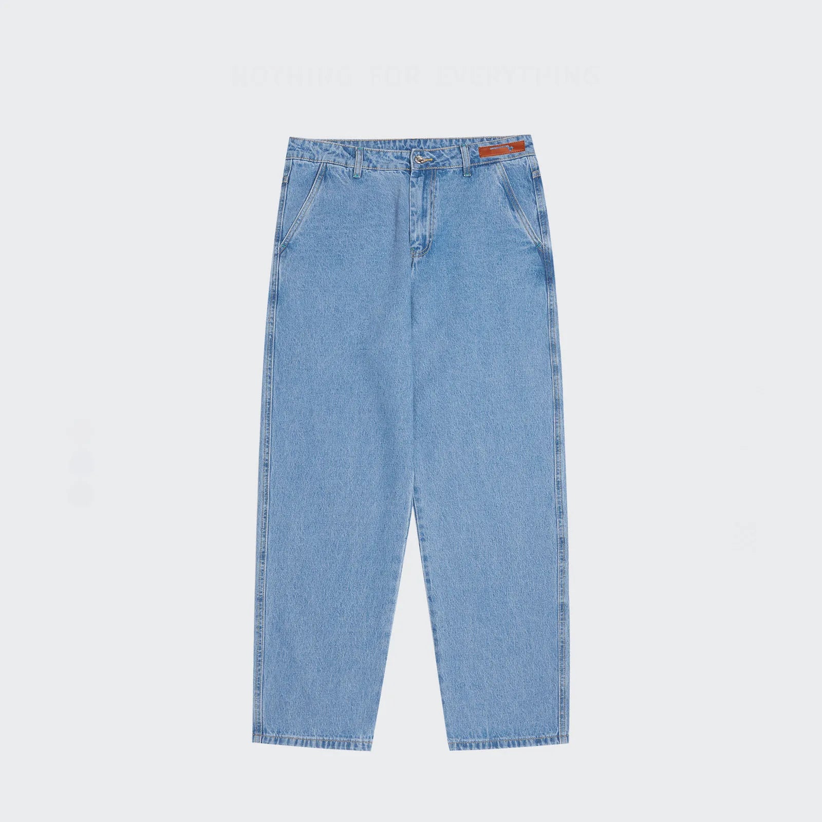 Yali Custom logo Straight Embroidered Jeans Private Label Printed Denim Mens Jeans Top Quality