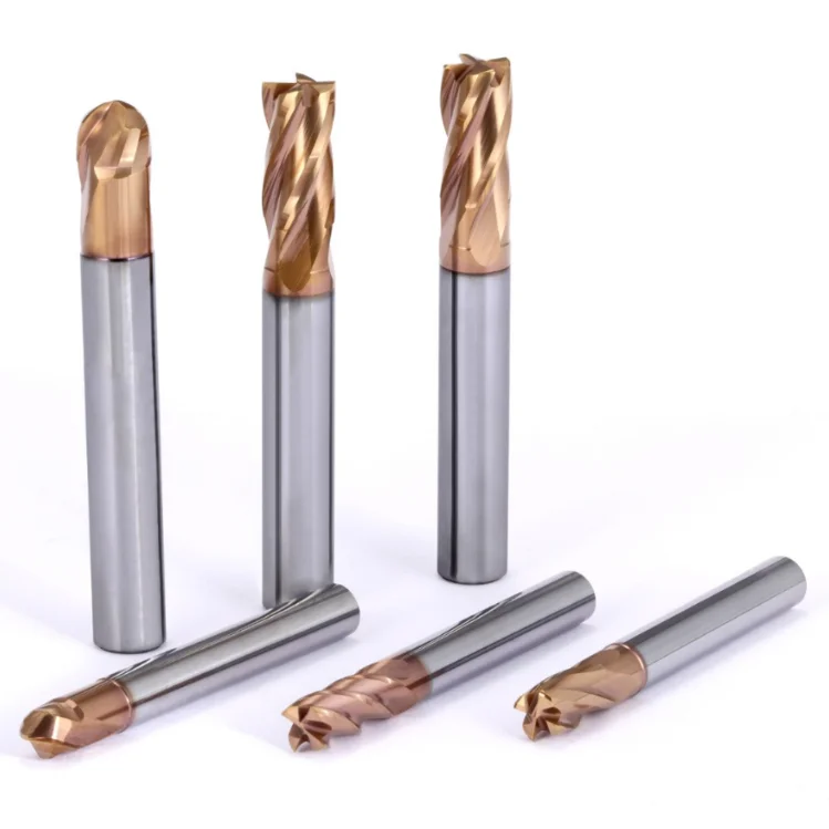 High Quality Factory 3 Flutes AlTLN Coating End Mill Milling Cutter for Stainless Steel