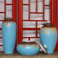 Wholesale Custom-made Size Large Ceramic Porcelain Blue and White Ginger Jars