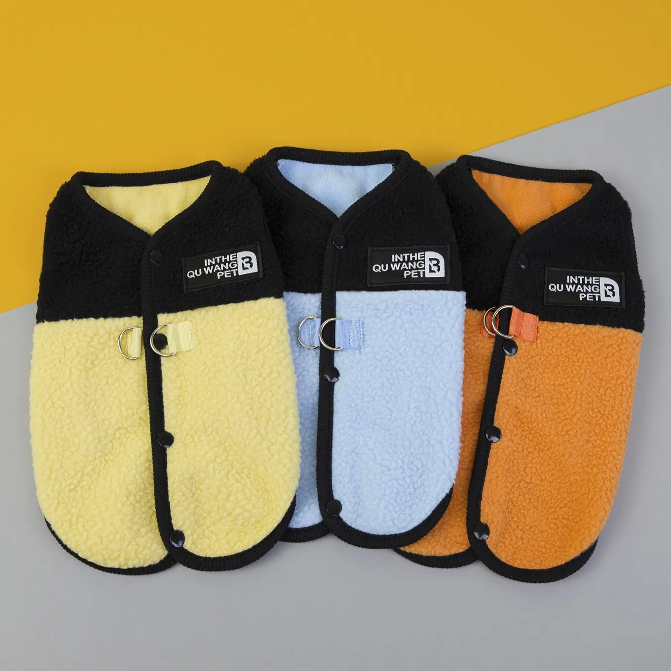 New Autumn Winter Pet Vest Teddy Bichon Cat Sherpa Fleece Warm Vest