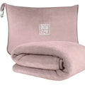 Skin-friendly Plush Foldable 2 in 1 Pillow Blanket Custom logo Eco Friendly Throw Blanket Pillow Factory Travel Flannel Blanket