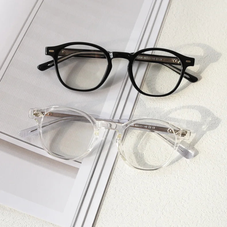 Blue Light Glasses TR90 Frame Resin Lens Anti Blue Light Blocking Radiation Sunglasses Unisex Trend Clear Lenses Glasses