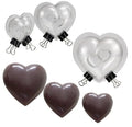 HY Polycarbonate 3D Heart Chocolate Mold for DIY