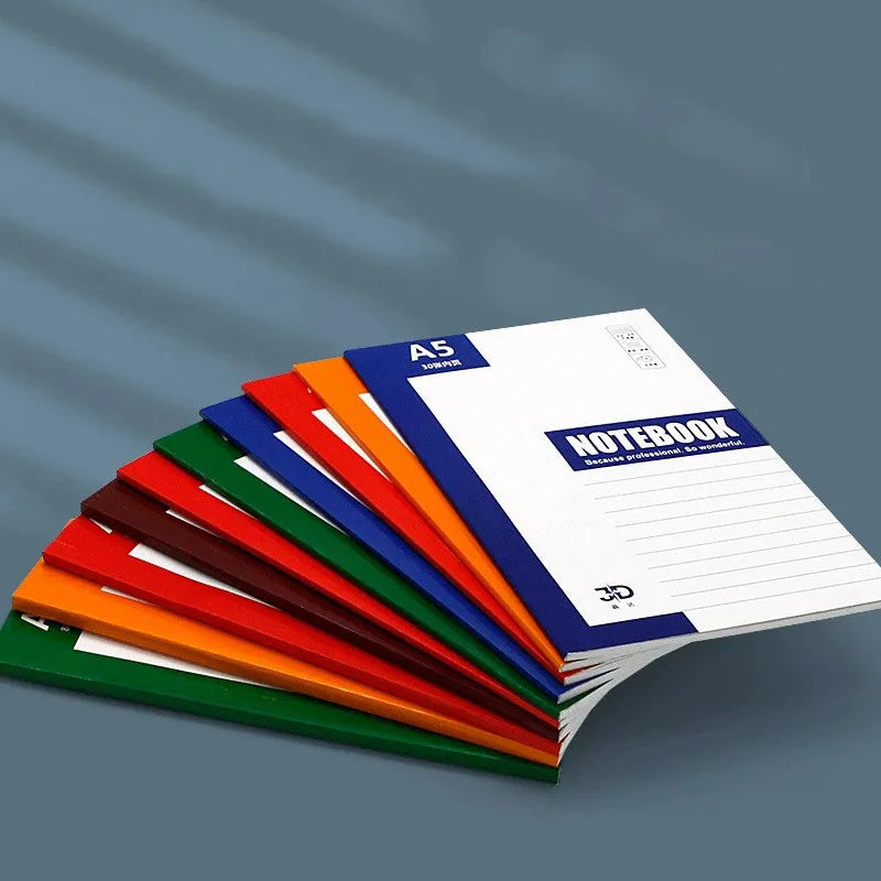 Student Homework Book Classroom Notes Cover Inner Page Customized Notebook Soft Surface Notebook Sub Customized Logo