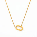 Joolim Jewelry Minimalist Geometric Pendant Necklace Simple Necklace Trendy Jewelry