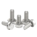 M4 M5 M6 M8 M10 M12 DIN6921 Stainless Steel 304 Serrated Hex Flange Head Bolts