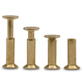 China Manufacturer's Semi Tubular Brass Rivets Hollow Rivets for Bus & Truck Brake Lining Knife Handle Knife Handle Rivets