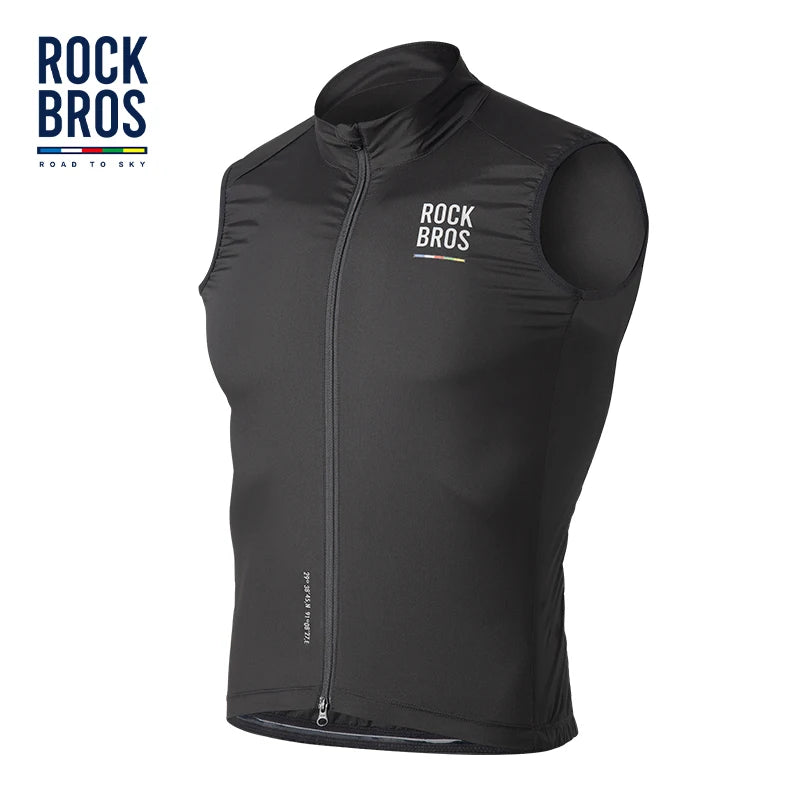 ROCKBROS ROAD to SKY SERIES Unisex Running Cycling Vest Women Men Windbreaker Marathon Cycling Training Running Vest