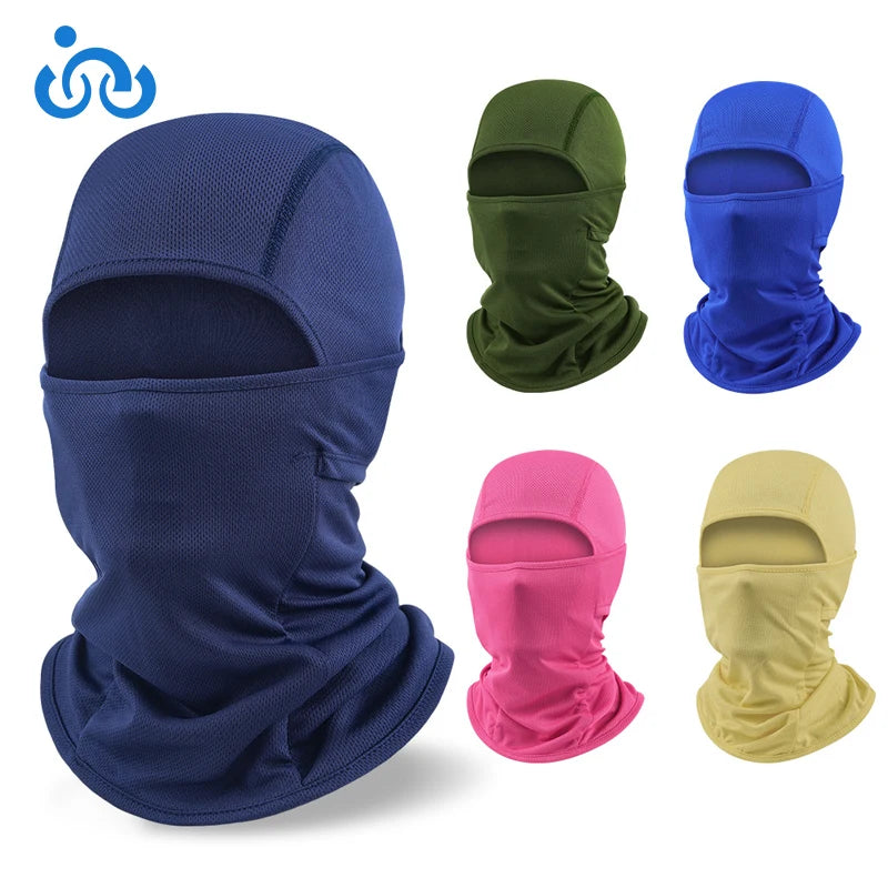 Outdoor Sport Quick-drying Breathable Windproof Headgear with a Protective Neck Feature and Multi-functional Sunshade Cap