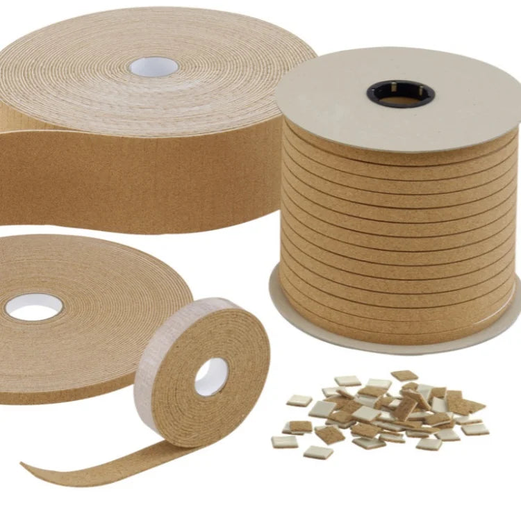 Hot Sale Self Sticky Cork Pad With PVC Foam Protector For Glass Separation Cork