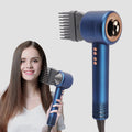 Negative Ion Hair Dryer Set 3 in 1 Fast Drying Blow Dryer with Stand Holder