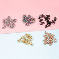18k Gold Plated Stainless Steel Lobster Claw Clasps Multi Color Bracelet Necklace Claw Clasps for DIY Jewelry Making