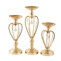 Versatile Metal Flower Arrangement Candle Holder for Wedding Party