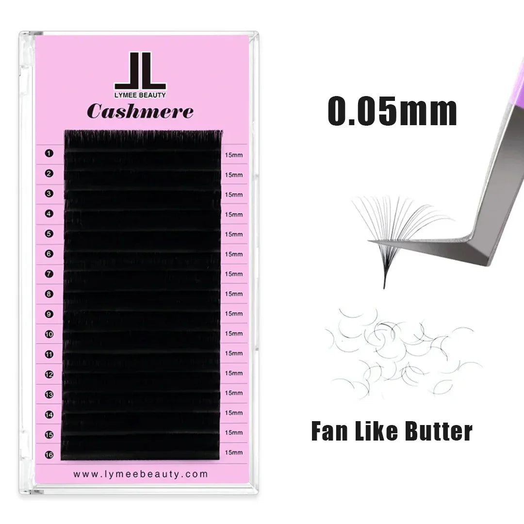 Wholesale 0.07mm 0.10mm 0.15mm Russian Volume Eyelashes Extensions C D Curl 3D 4D 5D 6D 7D 8D 10D Lashes
