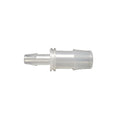 1/2" to 1/4" Straight Reducer Fitting Plastic 2 Way Air Hose Reduce Barb I Type Reducing Barbed Tube Connector