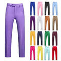 Liu Ming Hot Products Men's Casual Style Solid Slim Fit Pants Business Formal Wedding Social Party Plus Size Trousers-Wholesale