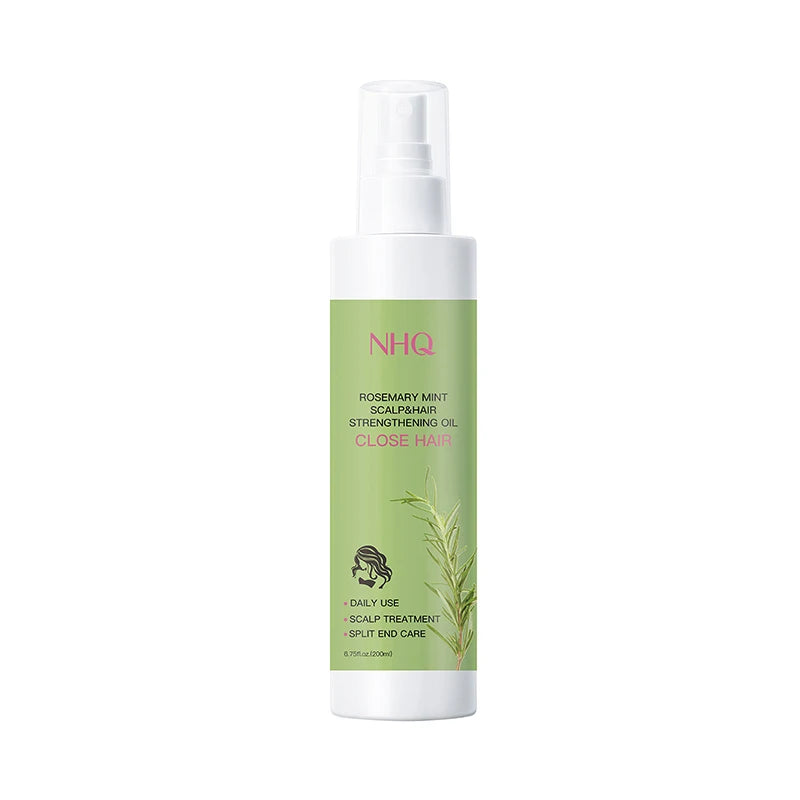 Natural Hair Thickening Moisturizing Strengthen Purify Scalp Anti Hair Loss Rosemary Mint Water Spray for Hair Growth
